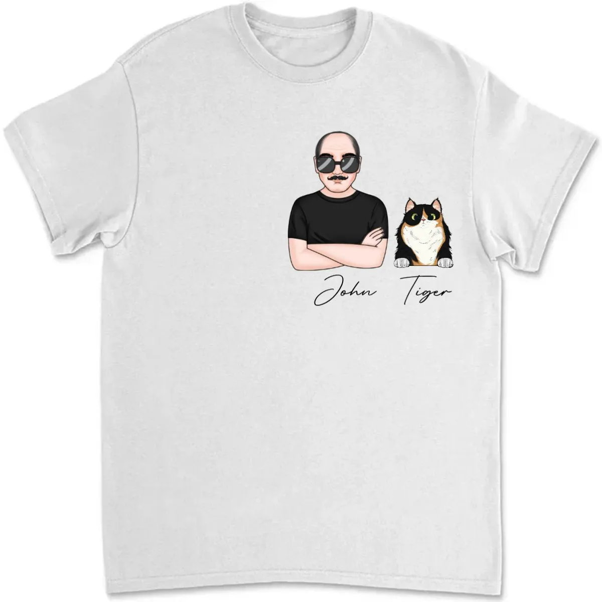 Pet Lovers - Pets In Pocket V2 - Personalized T-shirt