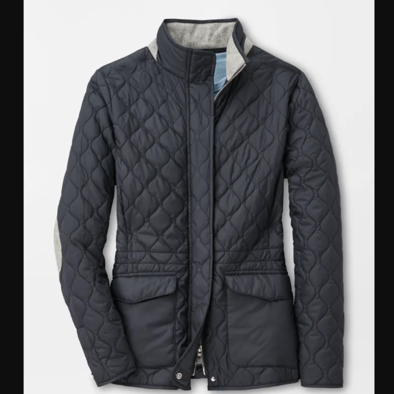 Peter Millar Blakely Quilted Jacket - Black