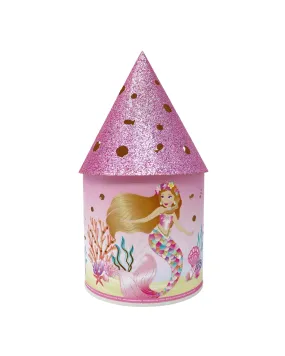 Pink Poppy Mermaid Lantern