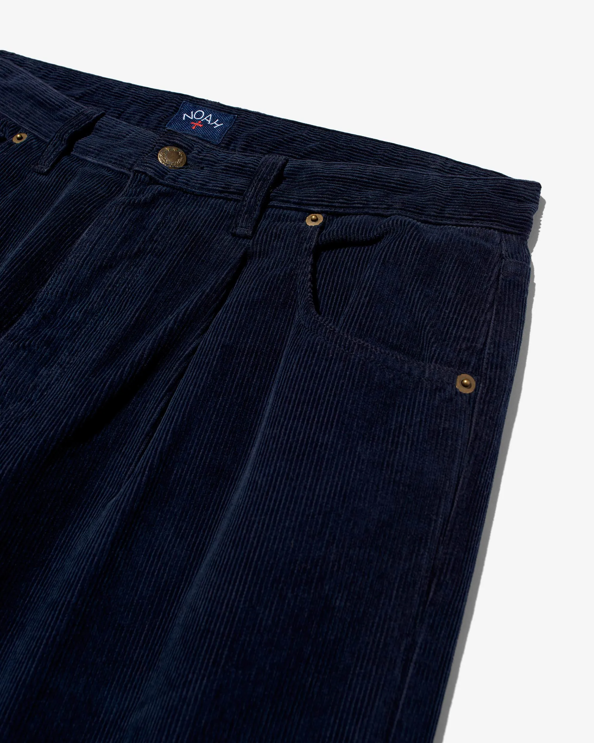 Pleated Corduroy Jeans