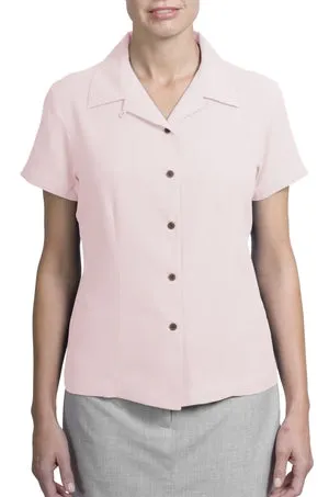 Port Authority Signature - Ladies Silk Blend Camp Shirt.  L533