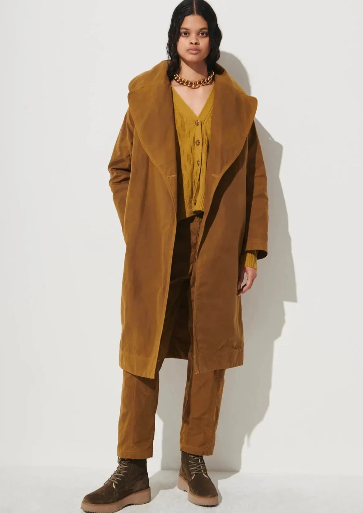 Release Coat, Brown