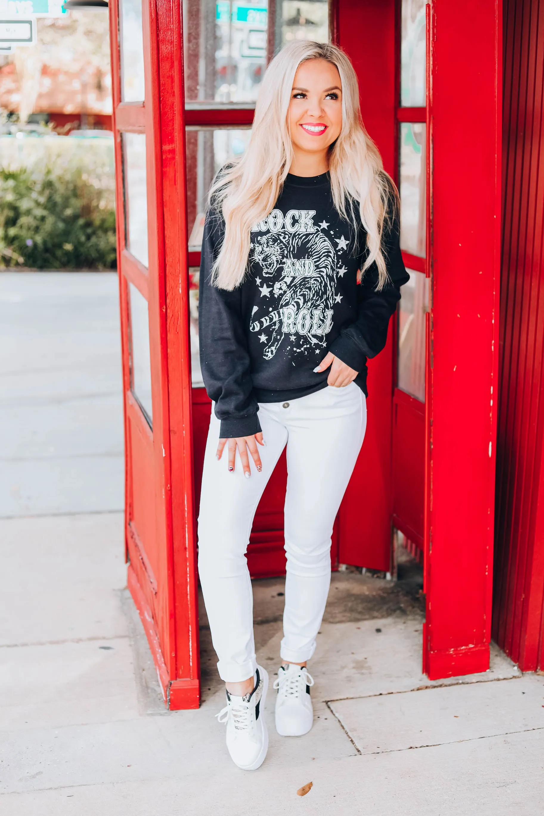 Rock And Roll Pullover - Black