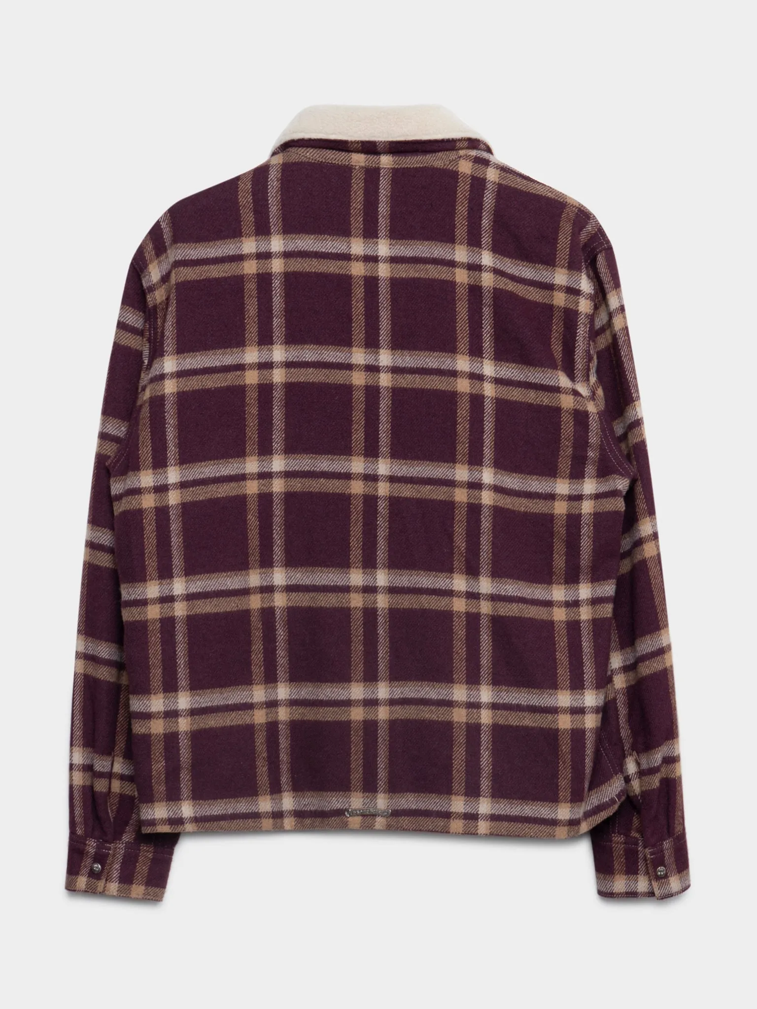 Shearling Flannel Jacket