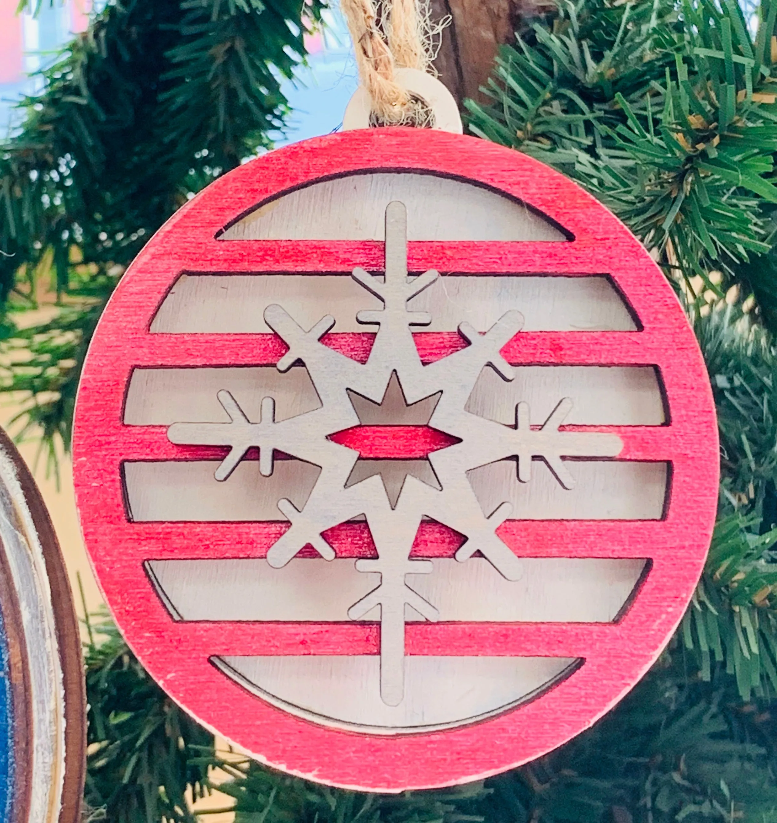 Snowflake Ornament Cut File, GLOWFORGE, LASER