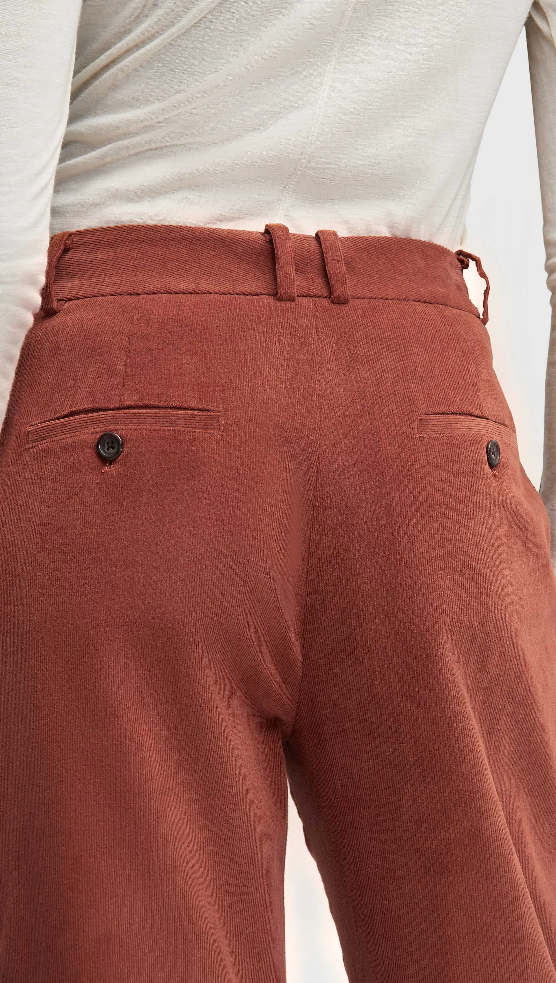 Soho Trouser in Corduroy | Cognac