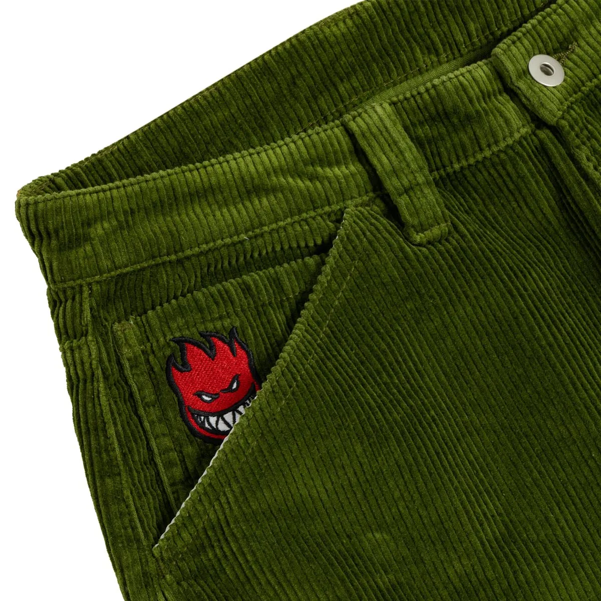 Spitfire Bighead Fill Corduroy Pants - Olive