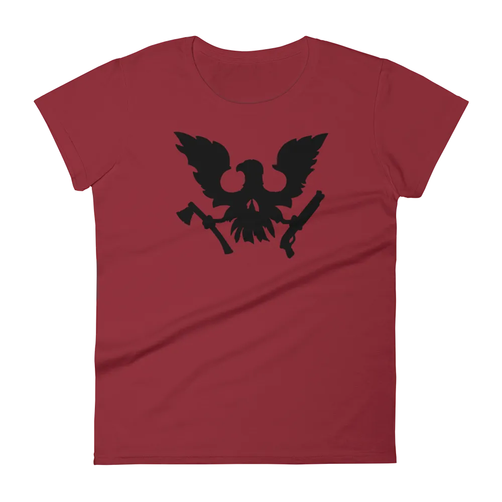 State of Decay Emblem Women's Relaxed Red T-Shirt