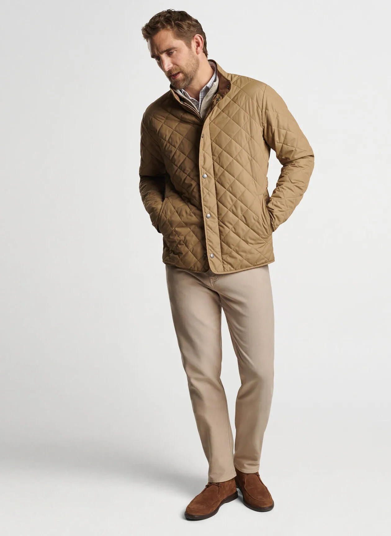 Suffolk Coat by Peter Millar - Khaki