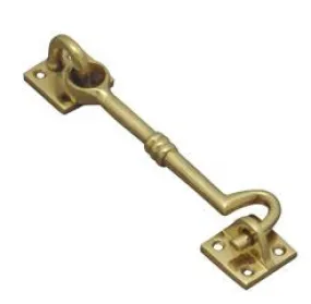 Superior Brass Cabin Hook & Eye PB 150mm