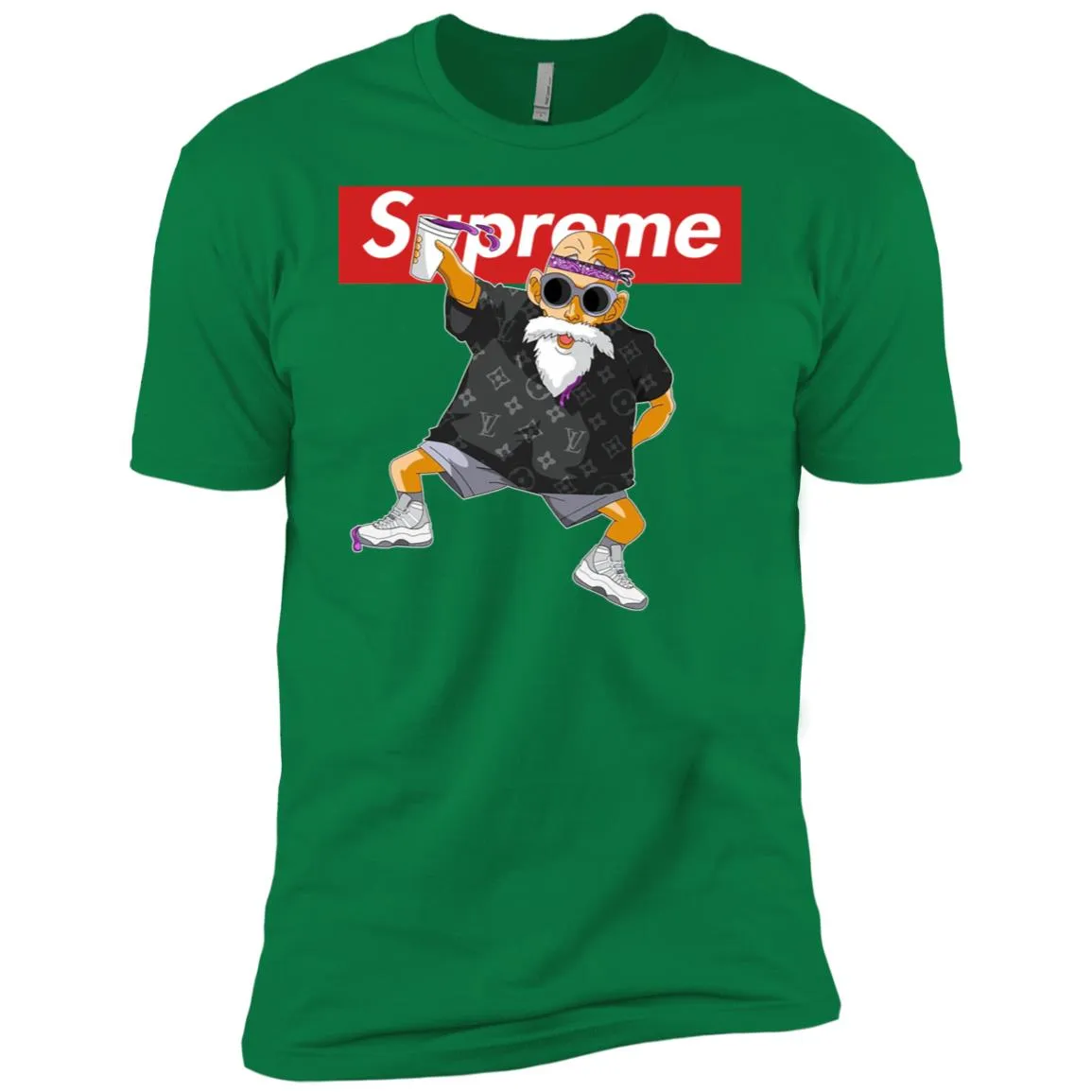 Supreme Kame Sennin Turtle Men Short Sleeve T-Shirt