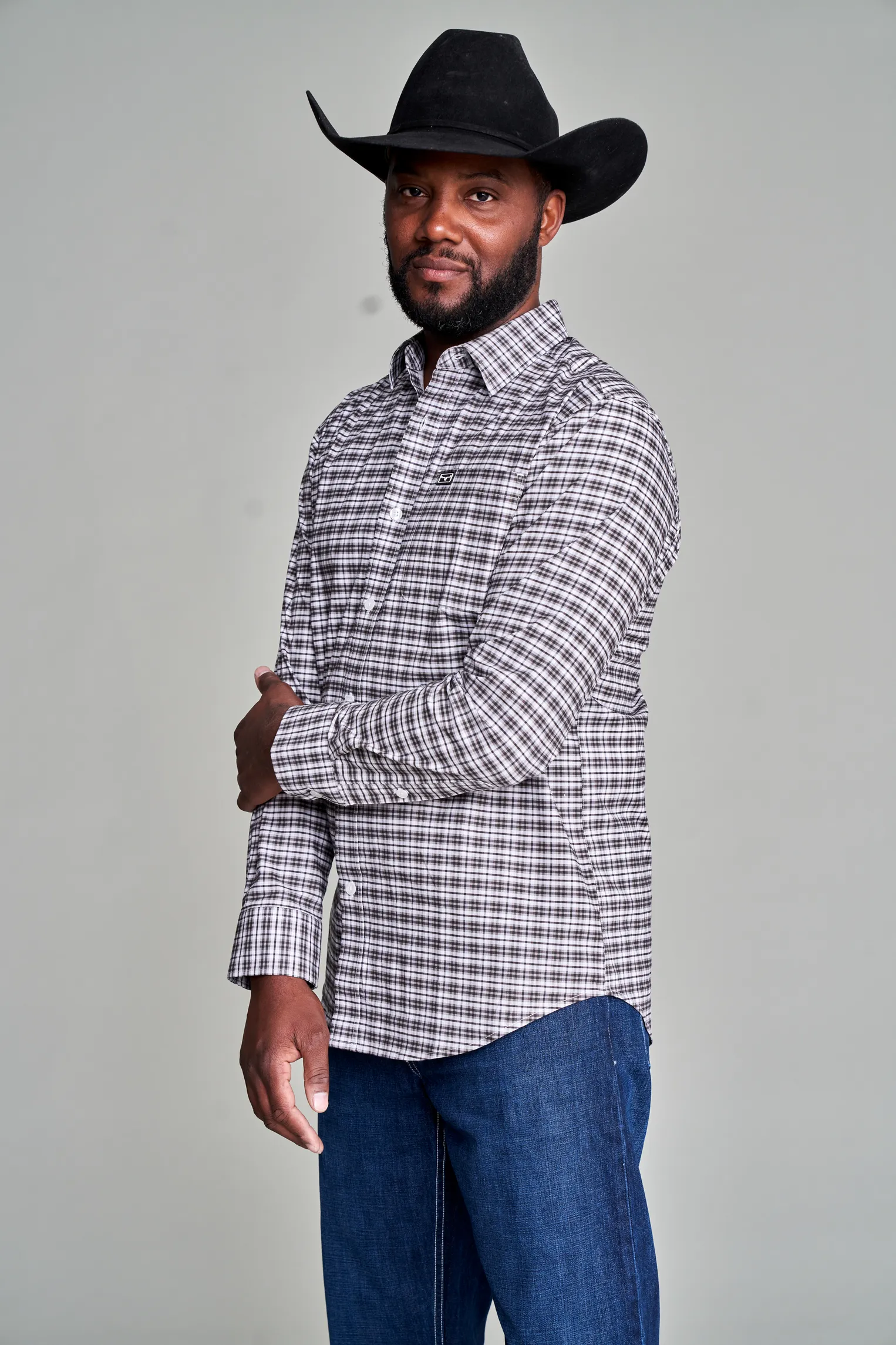 Taos Plaid Dress Shirt