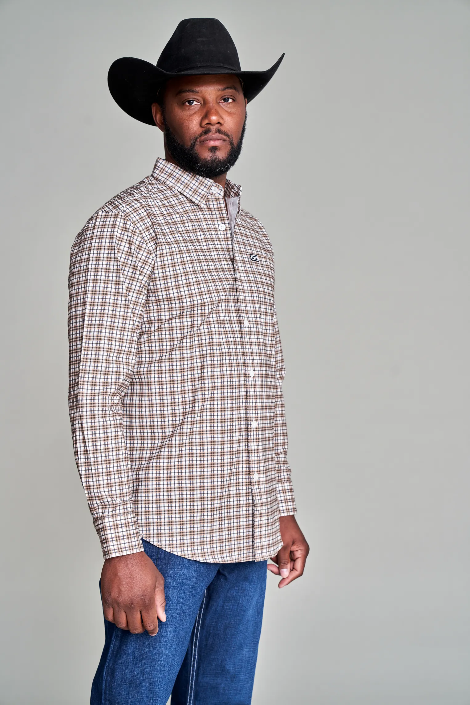 Taos Plaid Dress Shirt