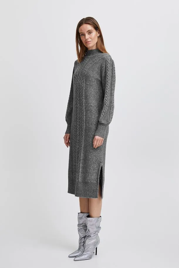 The Mania Cableknit Sweater Dress - PLUS