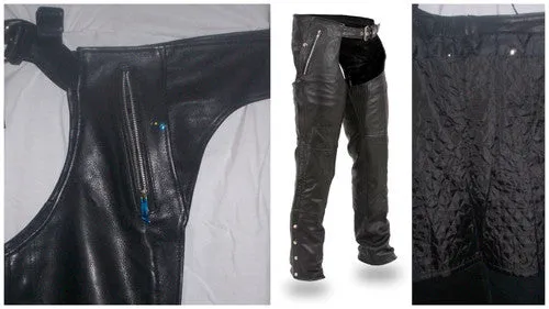 Thermal Lined Chaps with Removable Liner Liner