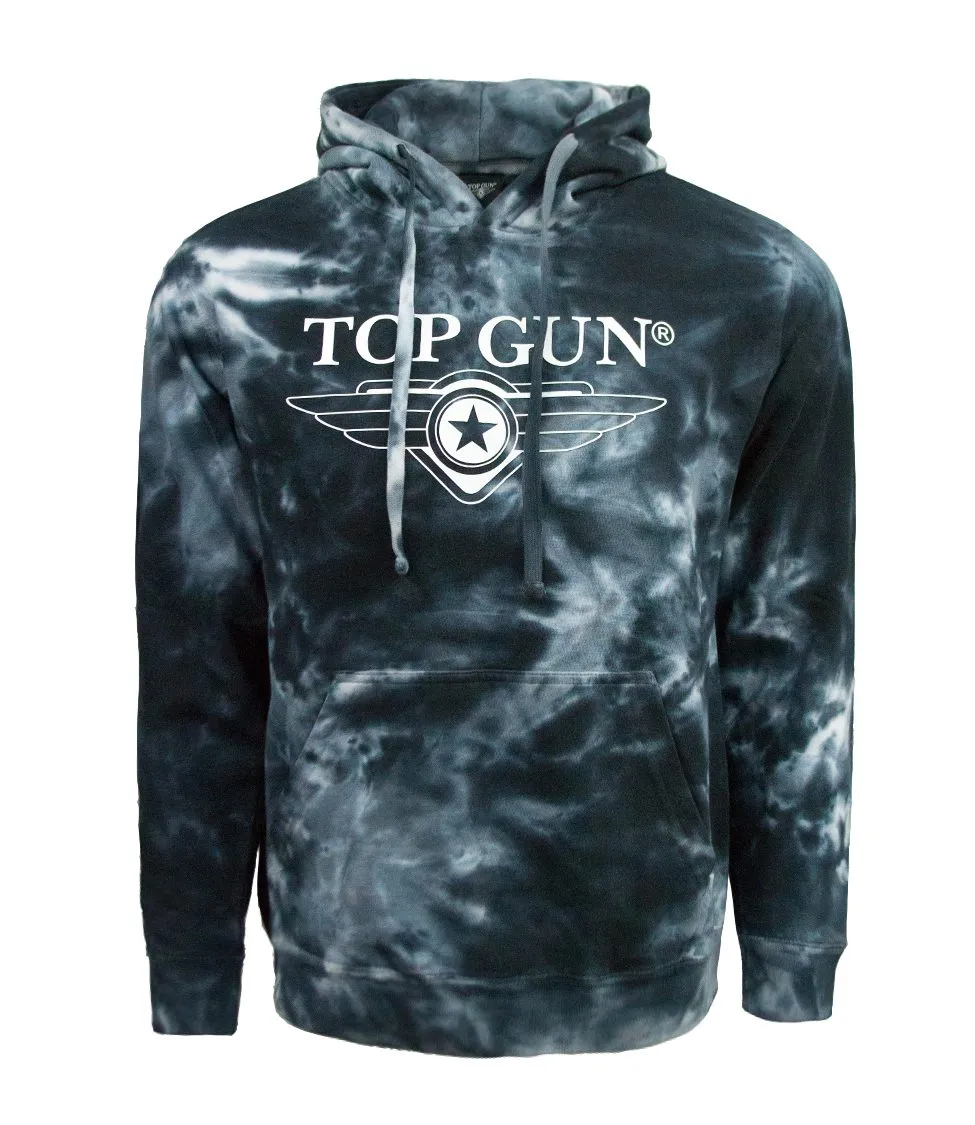 TOP GUN® TIE-DYE PULLOVER HOODIE