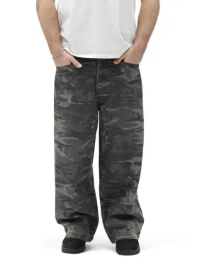 Ultra Baggy Faded Camo Pants