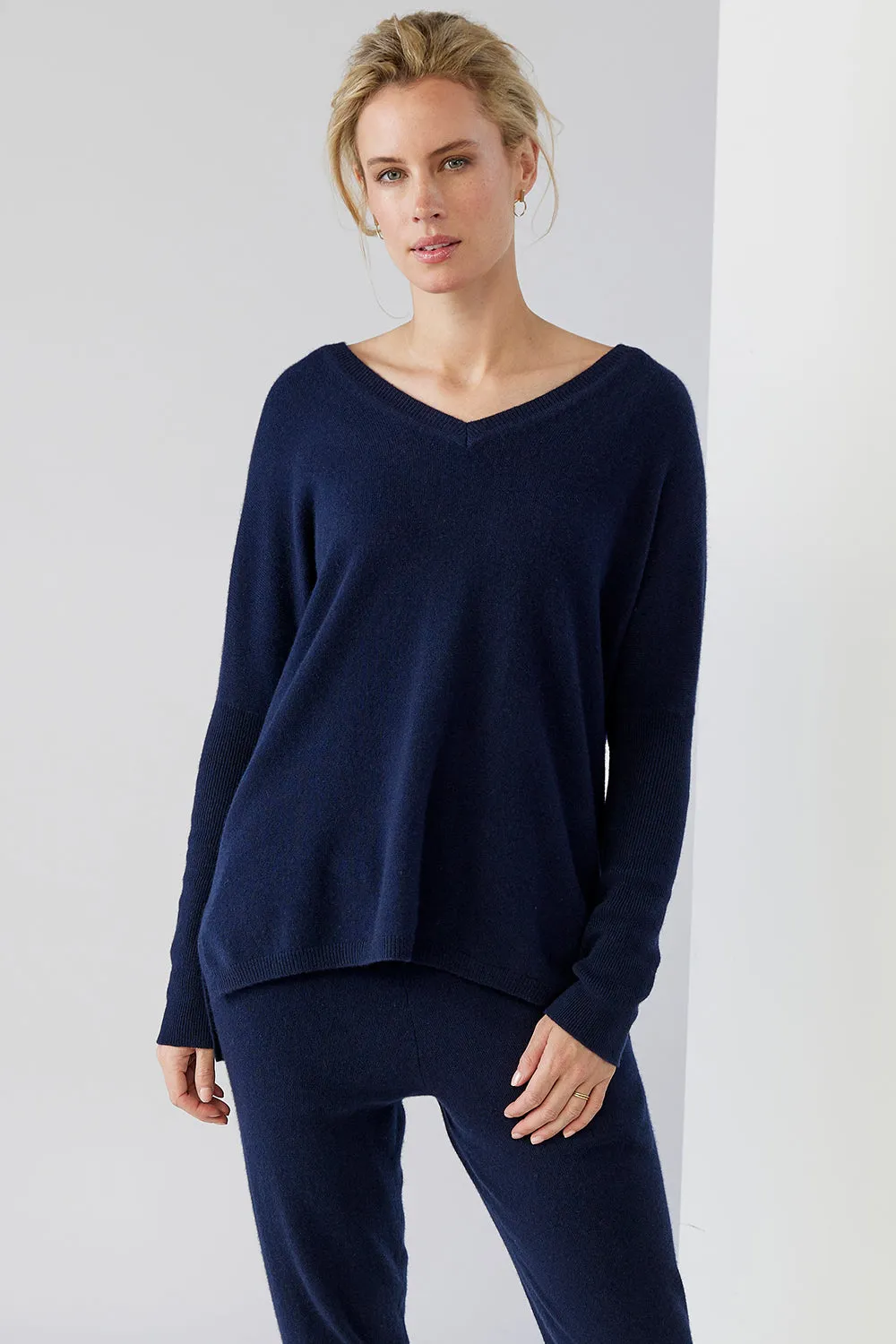 V-Neck Boyfriend Sweater