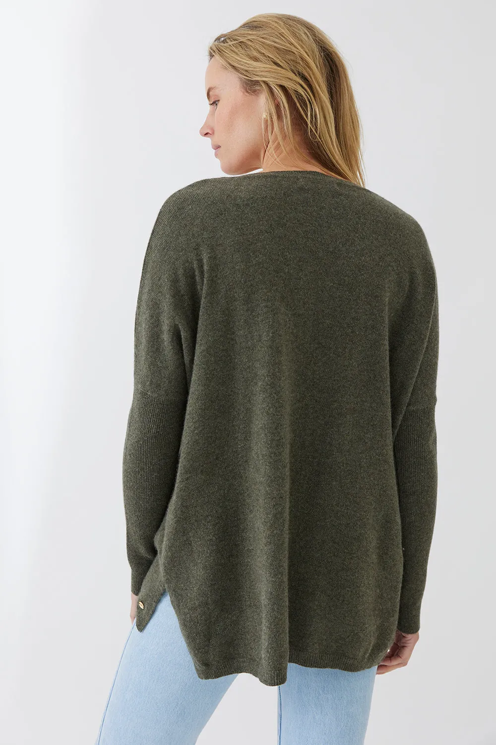 V-Neck Boyfriend Sweater