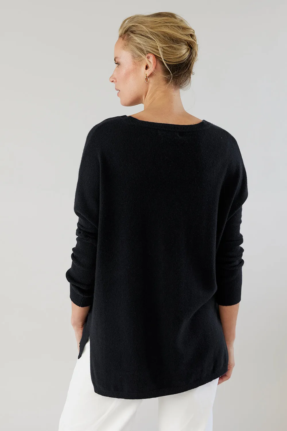 V-Neck Boyfriend Sweater