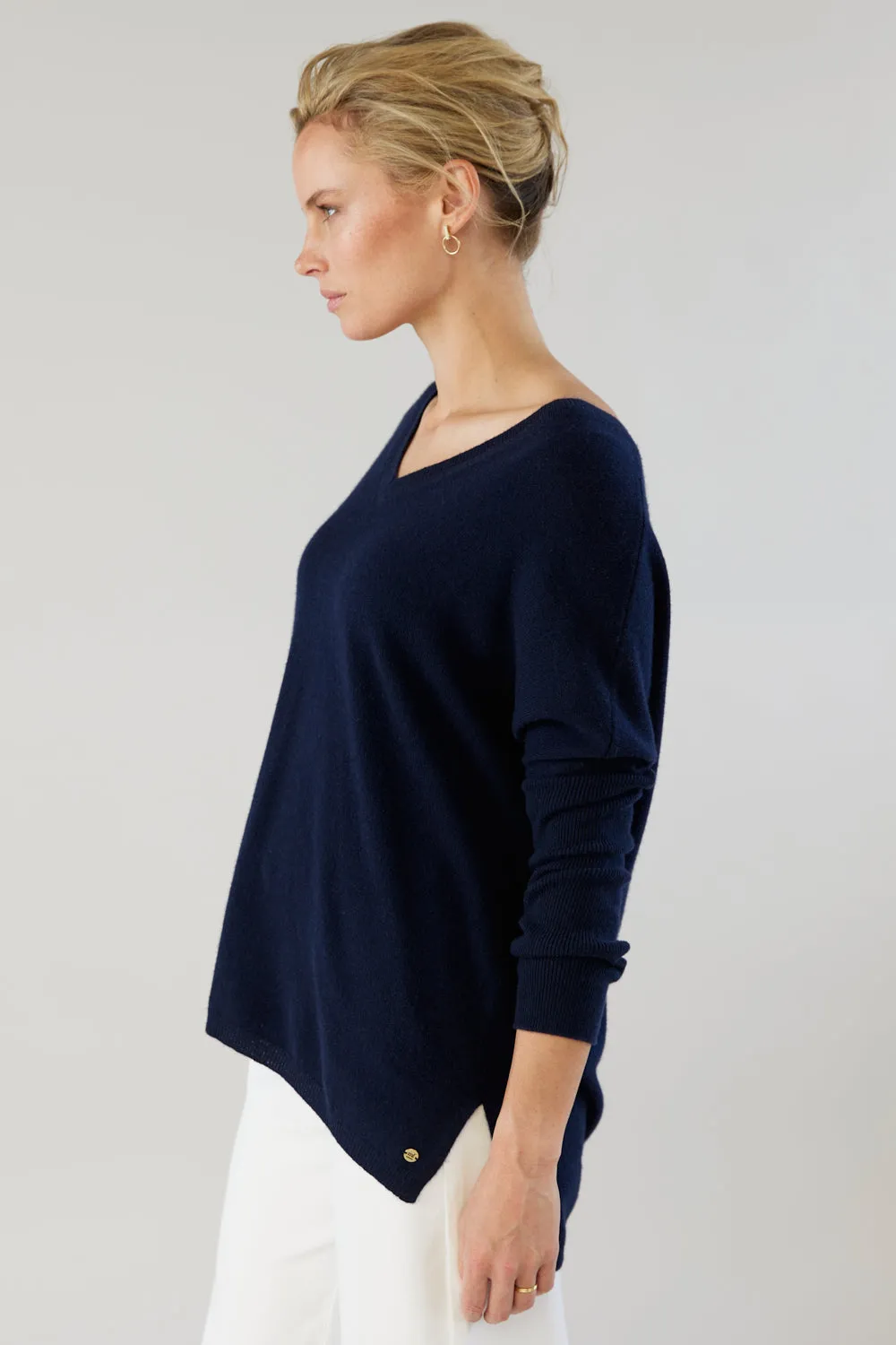 V-Neck Boyfriend Sweater