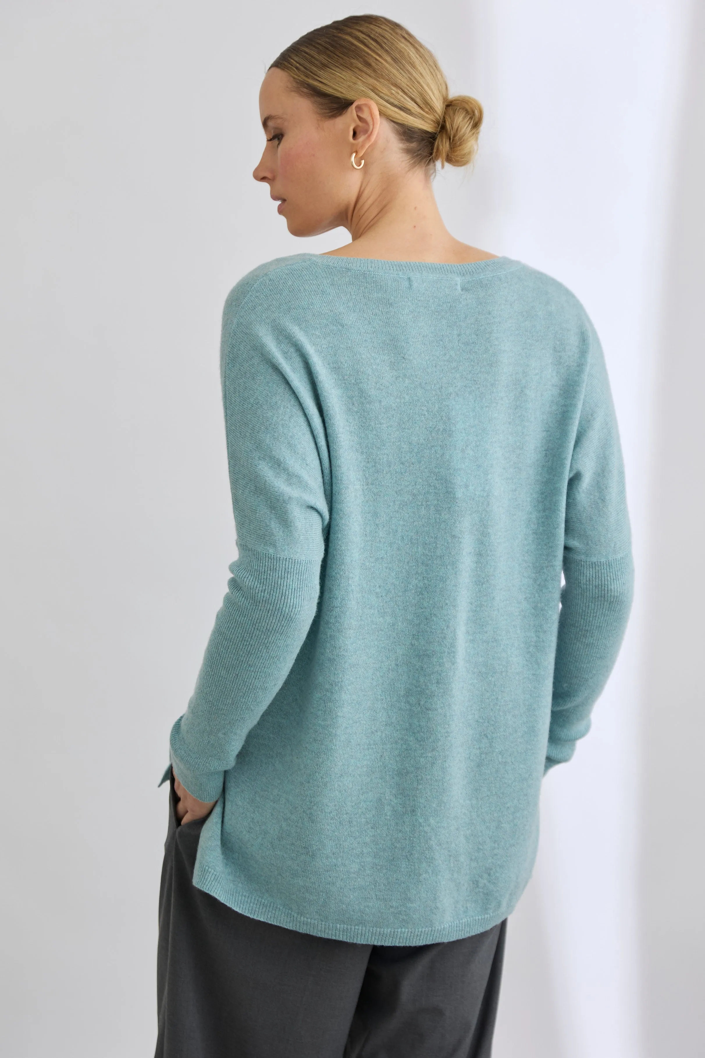 V-Neck Boyfriend Sweater