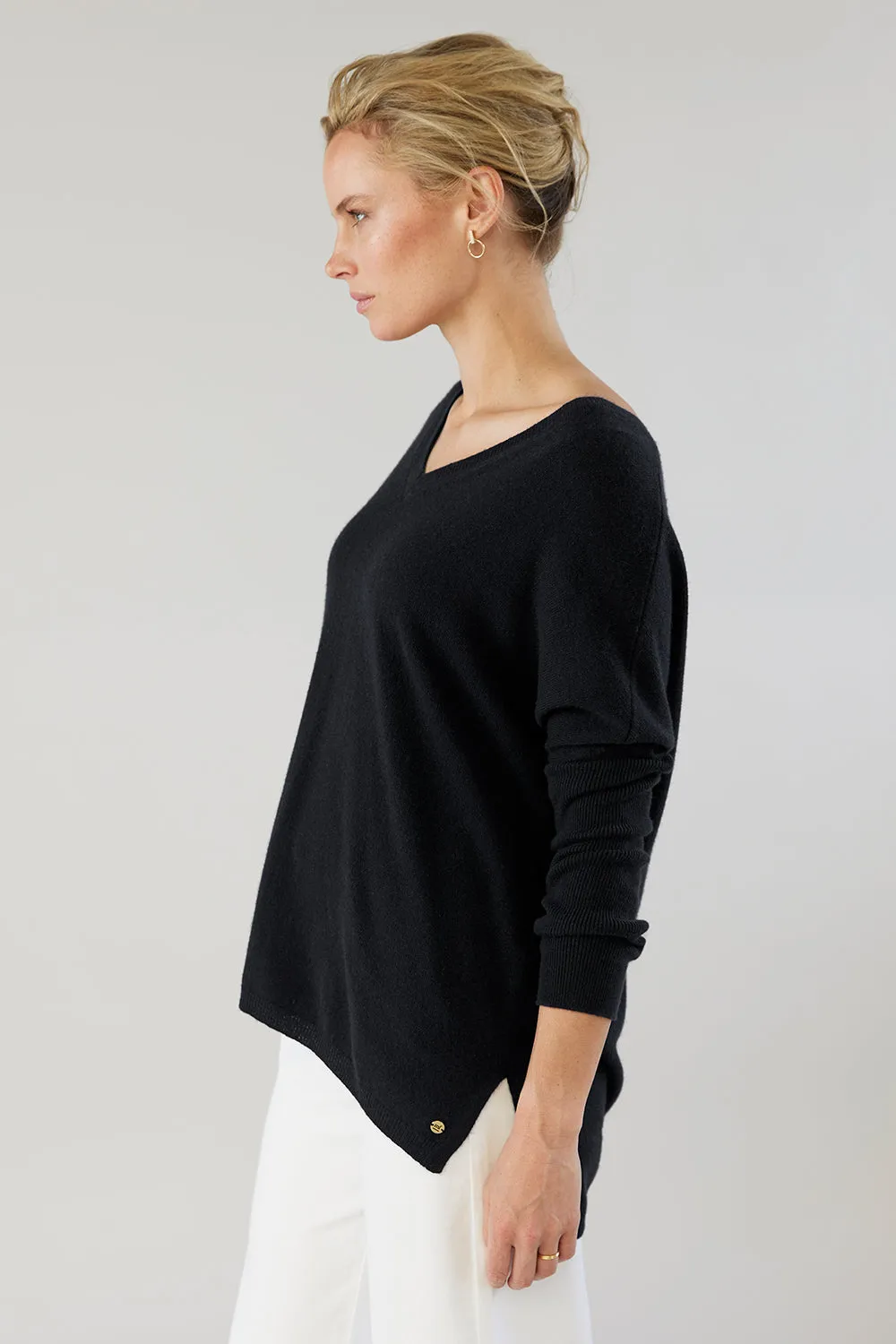 V-Neck Boyfriend Sweater