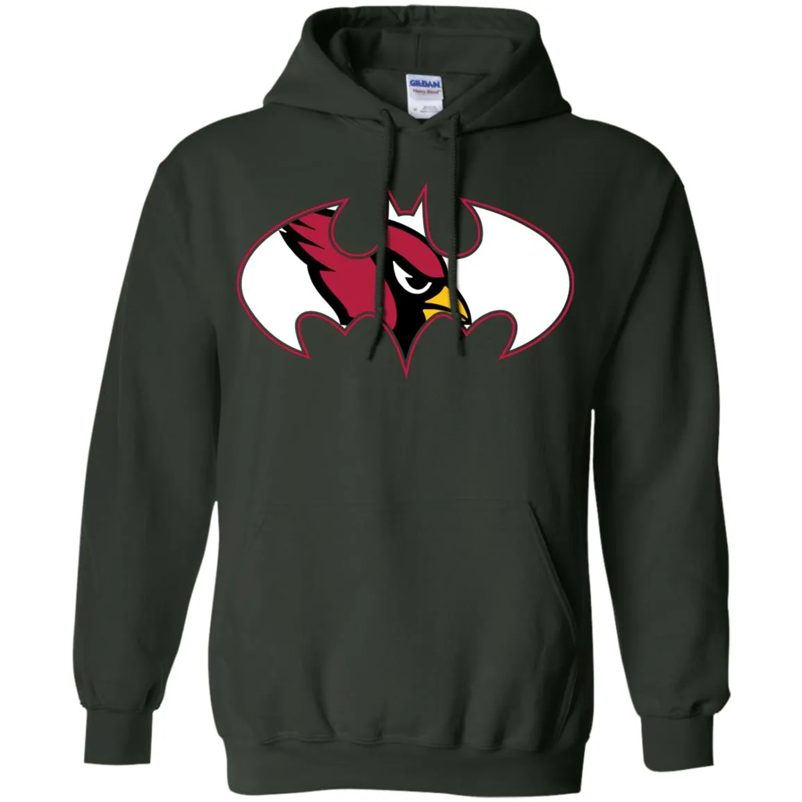 We Are The Arizona Cardinals Batman Nfl Mashup Pullover Hoodie Sweatshirt