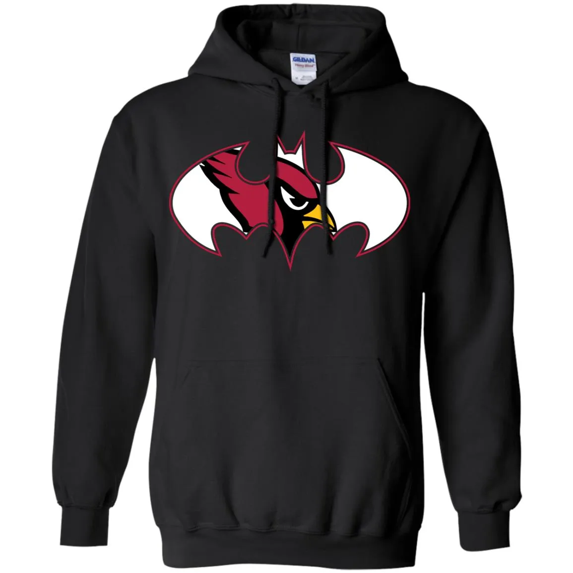 We Are The Arizona Cardinals Batman Nfl Mashup Pullover Hoodie Sweatshirt