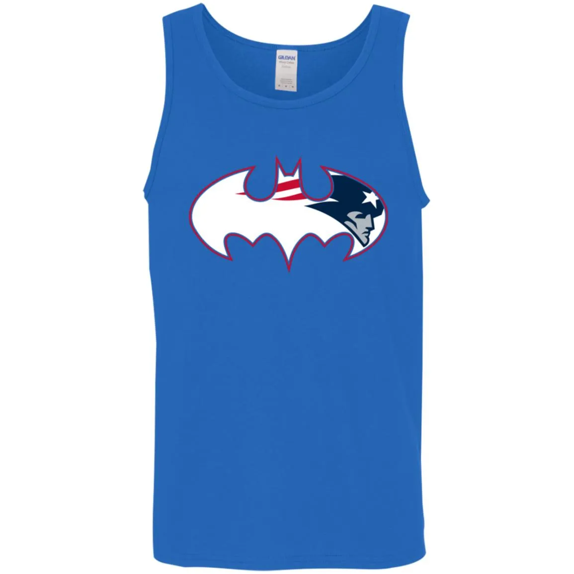 We Are The New England Patriots Batman Nfl Mashup Men Cotton Tank