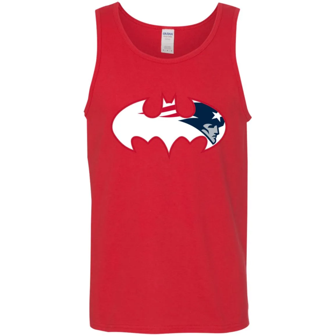 We Are The New England Patriots Batman Nfl Mashup Men Cotton Tank