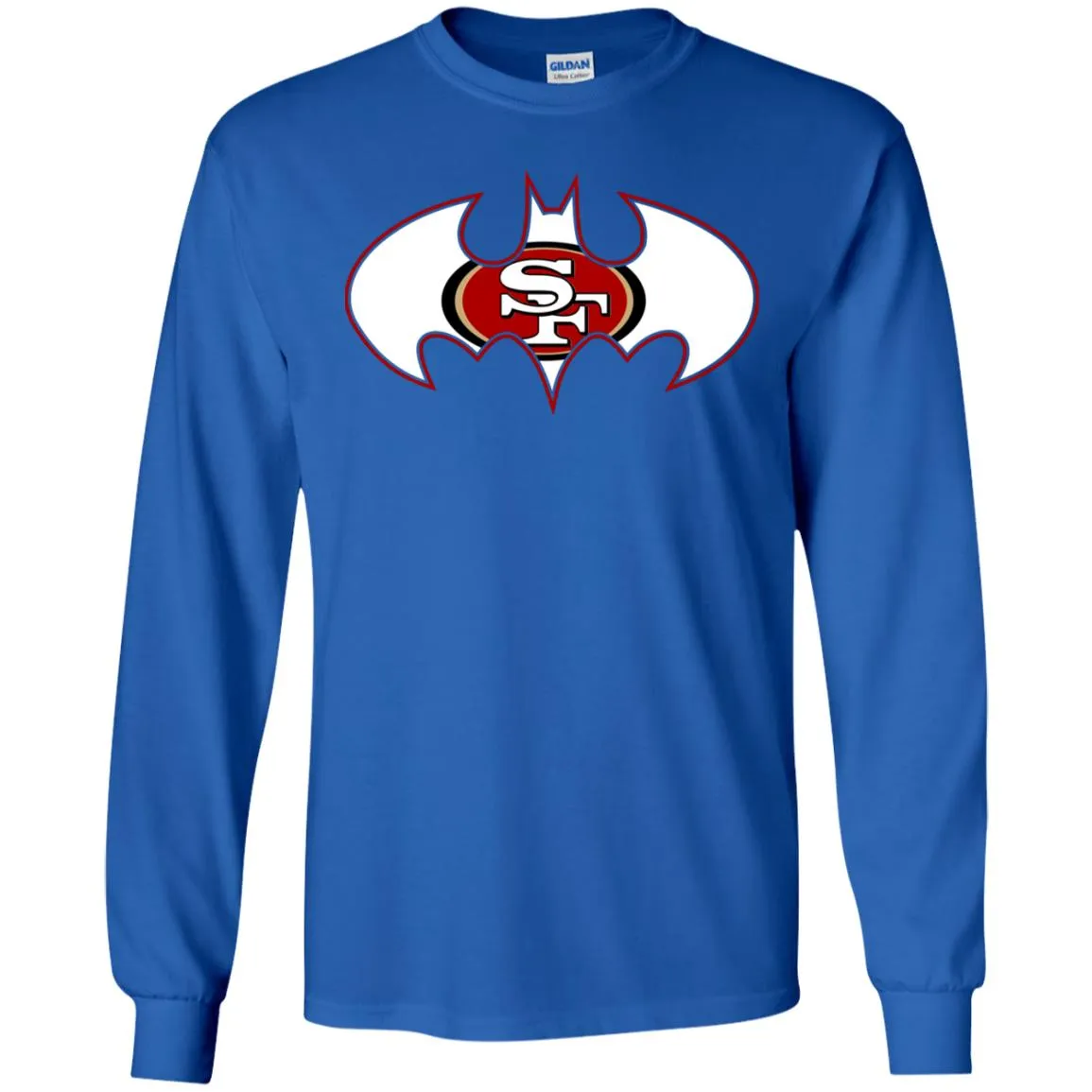 We Are The San Francisco 49ers Batman Nfl Mashup Men Long Sleeve Shirt