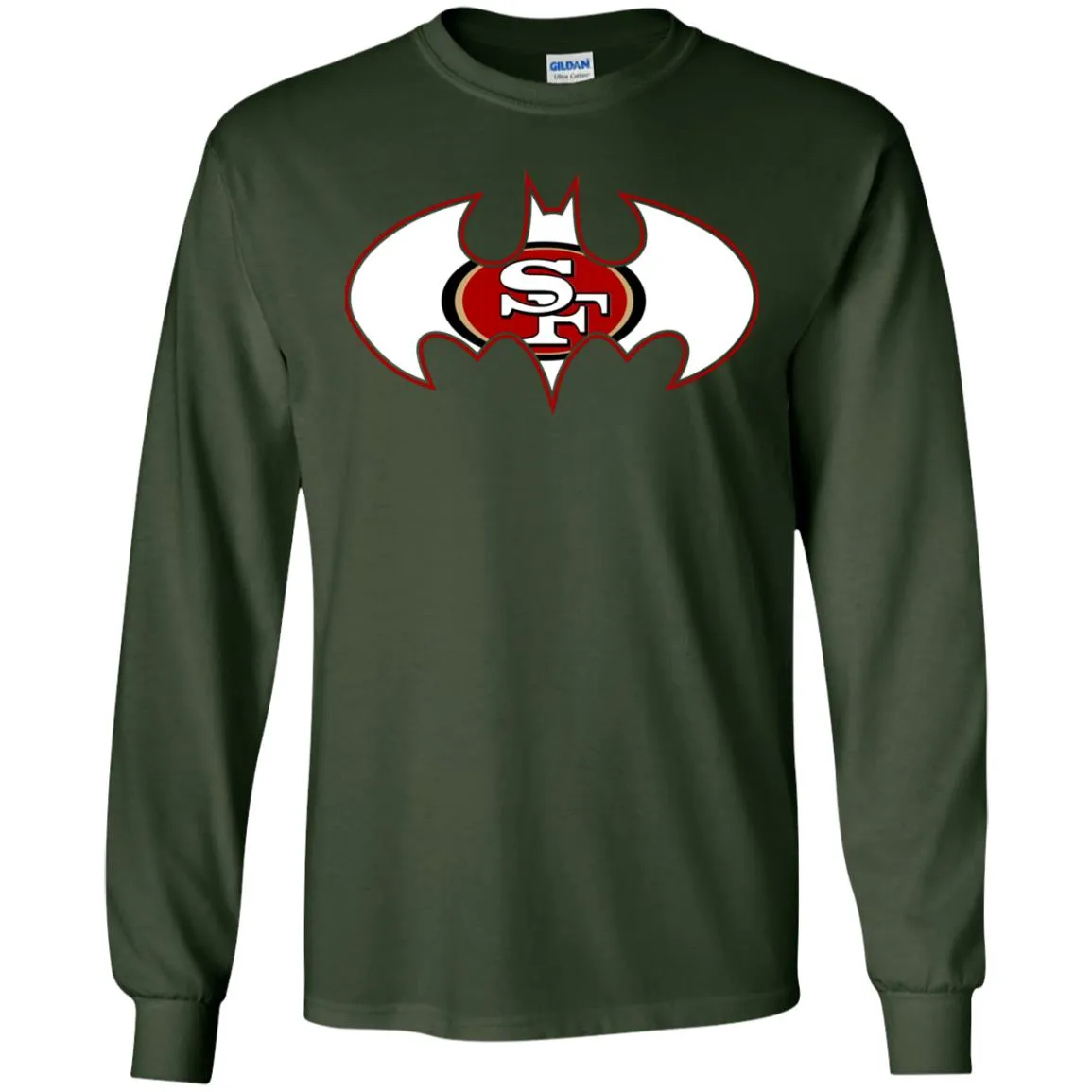 We Are The San Francisco 49ers Batman Nfl Mashup Men Long Sleeve Shirt