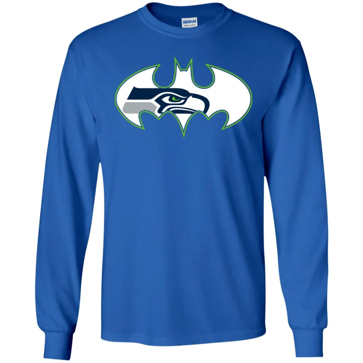 We Are The Seattle Seahawks Batman Nfl Mashup Men Long Sleeve Shirt