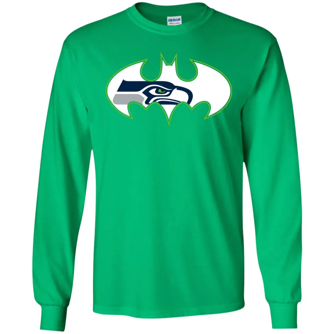 We Are The Seattle Seahawks Batman Nfl Mashup Men Long Sleeve Shirt