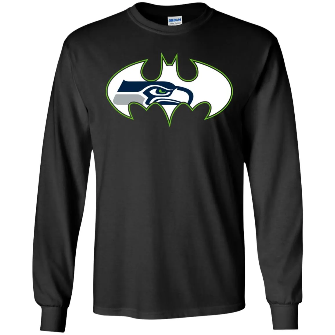 We Are The Seattle Seahawks Batman Nfl Mashup Men Long Sleeve Shirt