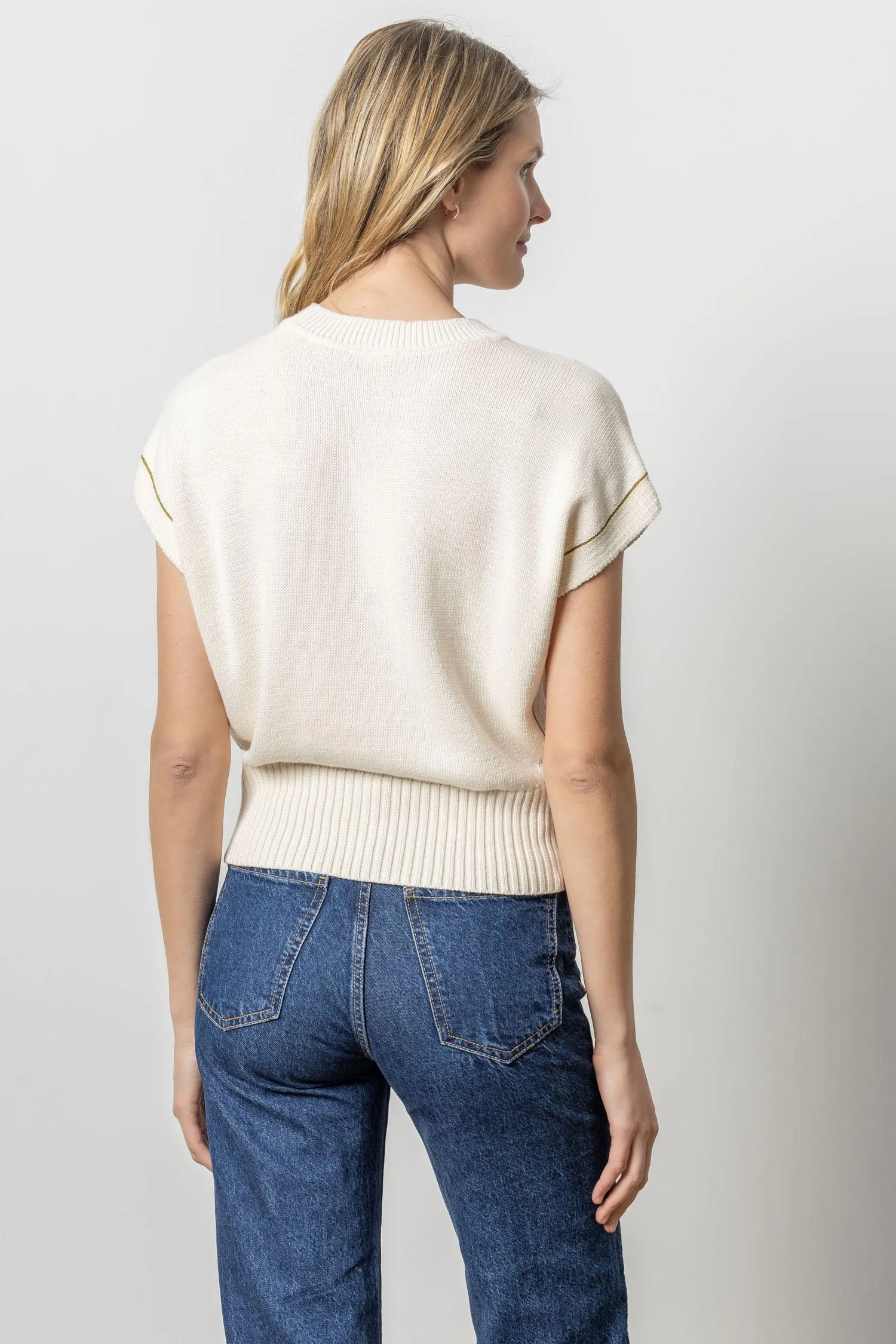 Wedge Pullover Sweater