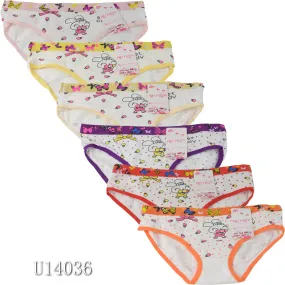 Wholesale Kids Girls Panties Underwear, U14036