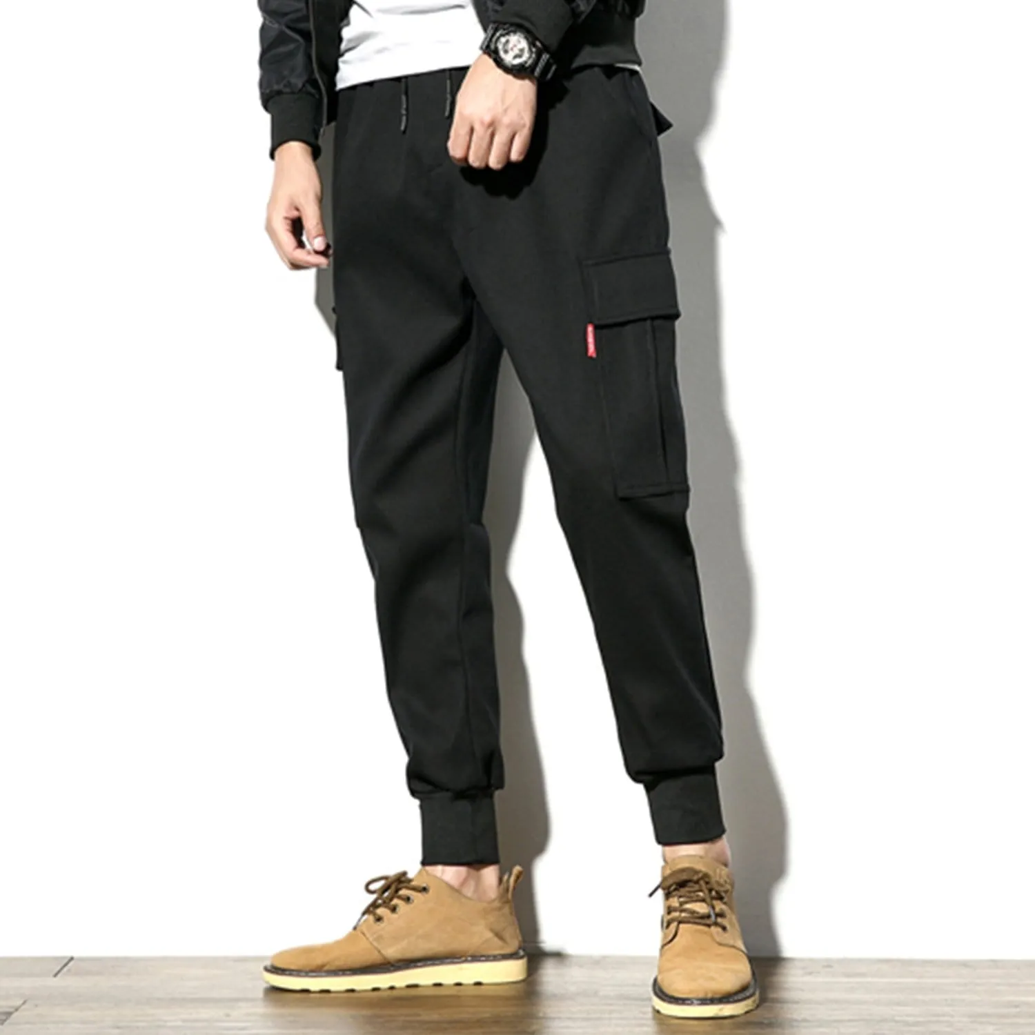 WLS Multi-Pocket Beam Foot Cargo Pants