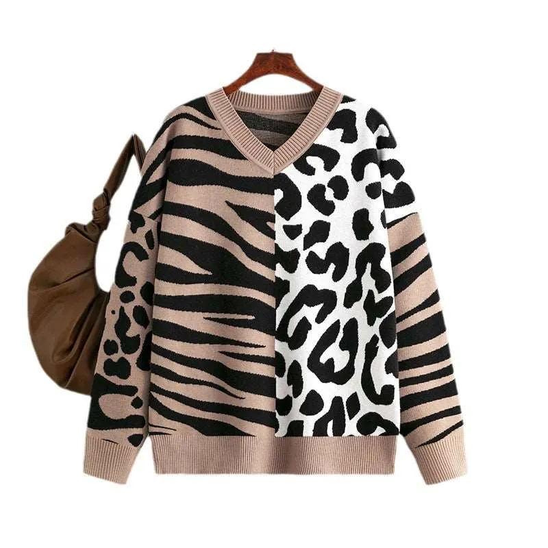 Women's Leopard Sweater