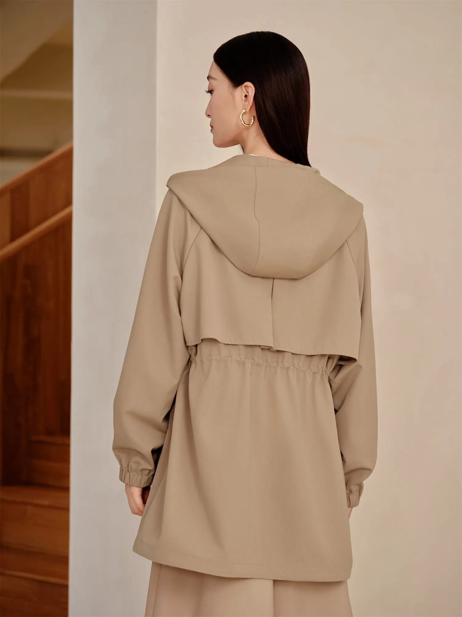 YAYING Wool Trench Coat EPJAW7305AE